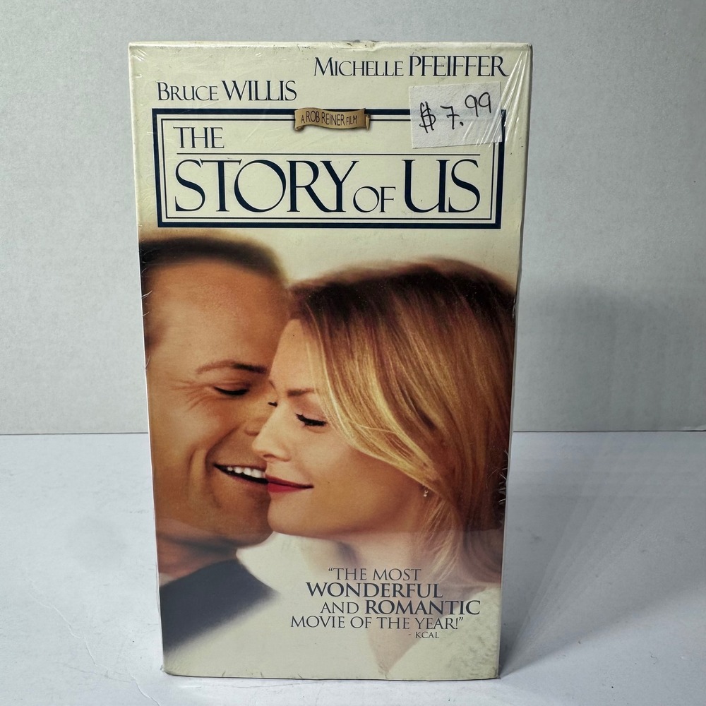 The Story of Us VHS 1999 Bruce Willis Michelle Pfeiffer Rob Reiner Movie R Rated